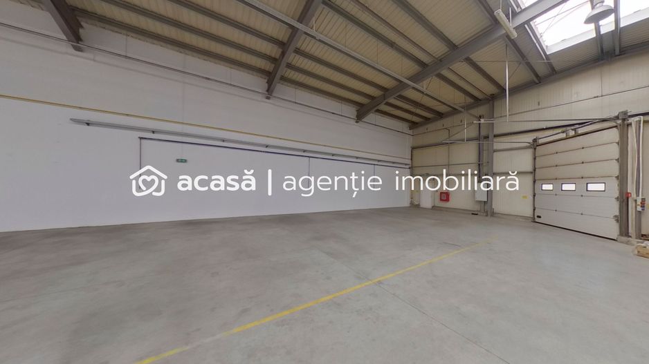 Hală industrială de închiriat 856 mp - Poză 4