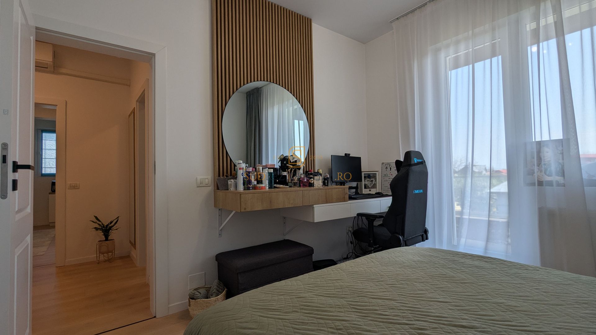 Apartament spatios cu 3 camere, 85,5 mp, 2 balcoane, Popesti-Leordeni - Poză 10