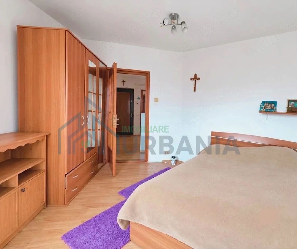 Apartament Decomandat 2 camere 2 Balcoane intabulat mobilat Izolat Zona Alexandru cel bun iasi - Poză 1