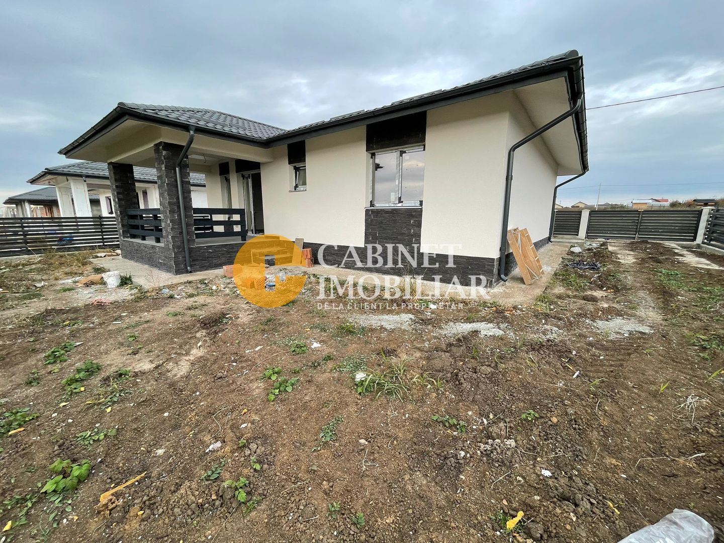 Casa individuala - complex PREMIUM - PLACA beton - 440mp teren - Poză 10