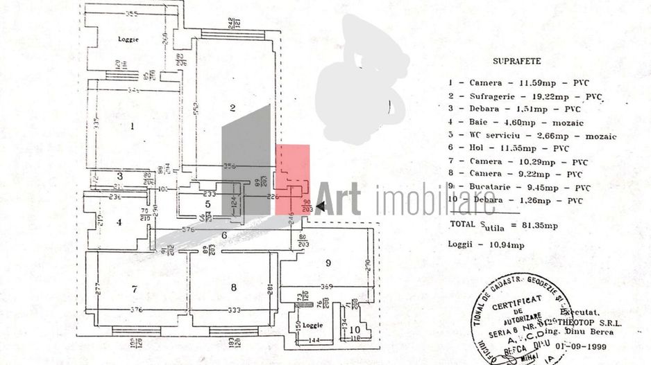 APATAMENT 4 CAMERE MIHAI BRAVU - OBOR - Poză 9