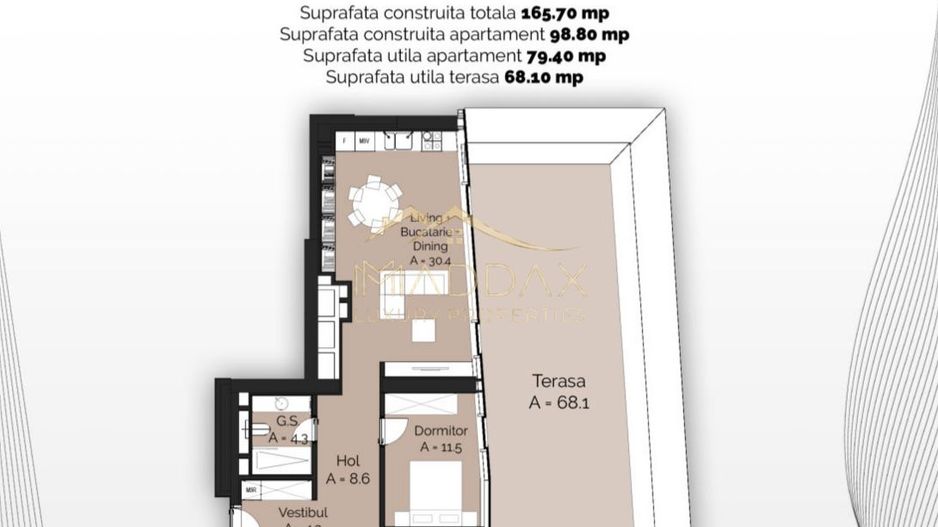 Proiect rezidențial // Apartamente 1-5 camere // Finalizare 2026 - Poză 65