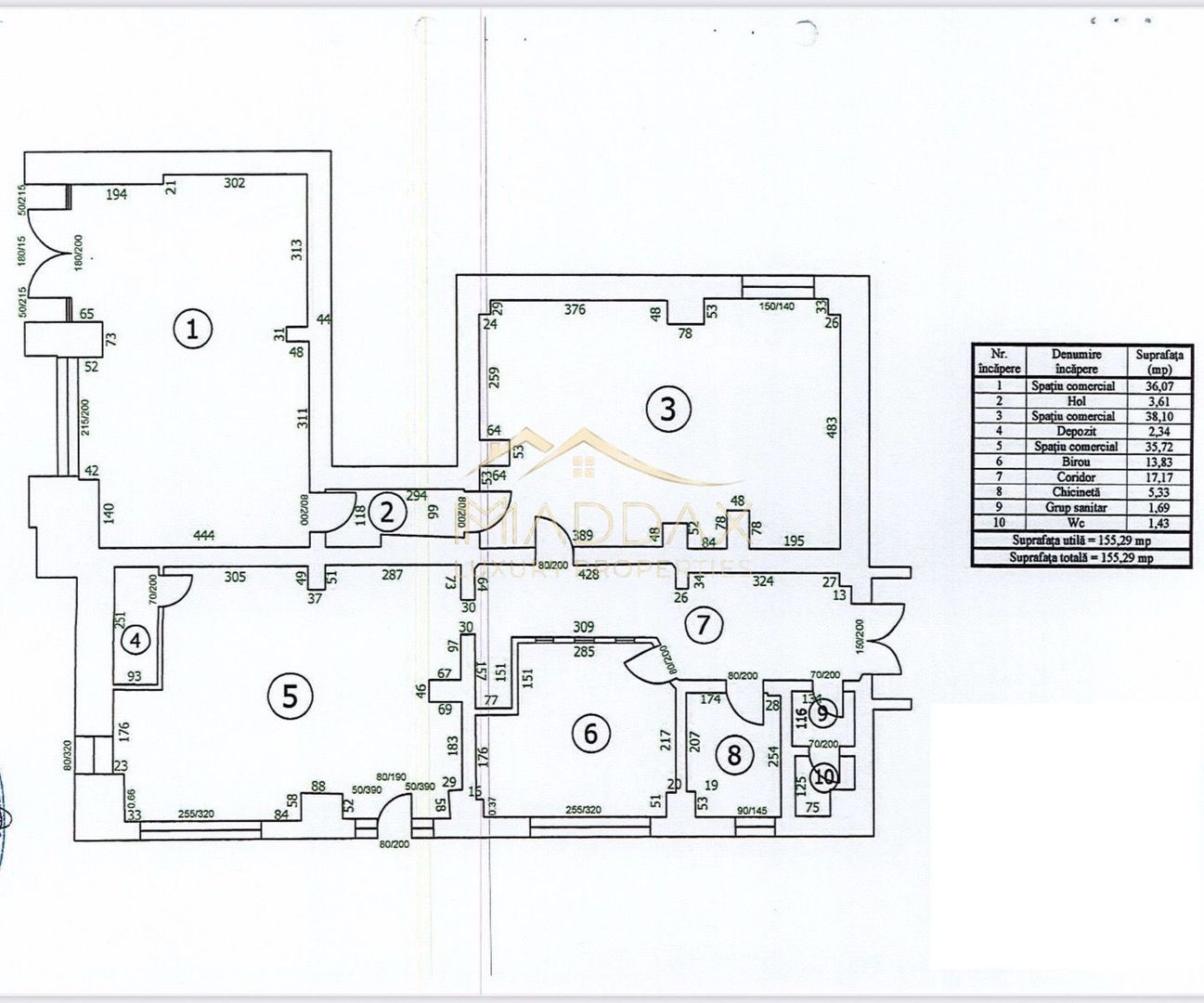 Spatiu Comercial Premium**Stradal**155 mp utili//Palatul Parlamentului - Poză 4