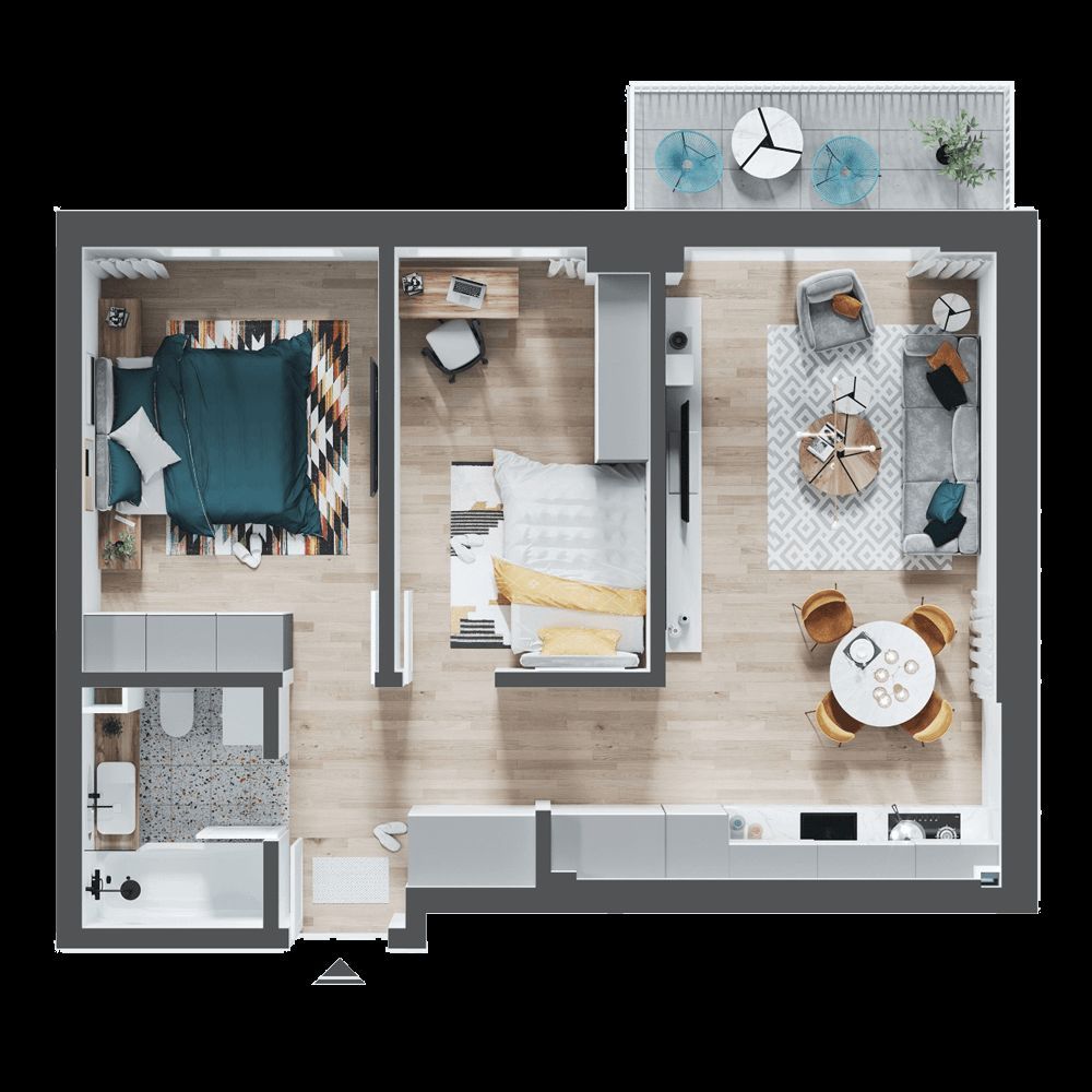 De vanzare Apartamente Noi in Complexul Arena Residence – Oradea - Poză 15