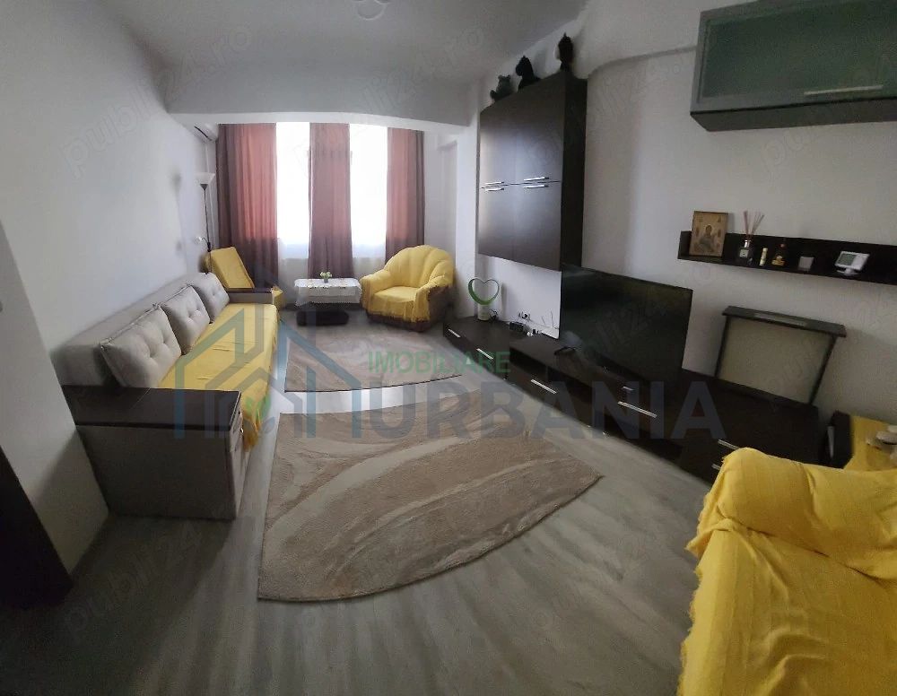 Apartament 1 camera, 39 mp, Strada Pepinierii (Valea Adanca), Iasi - De inchiriat - Poză 1
