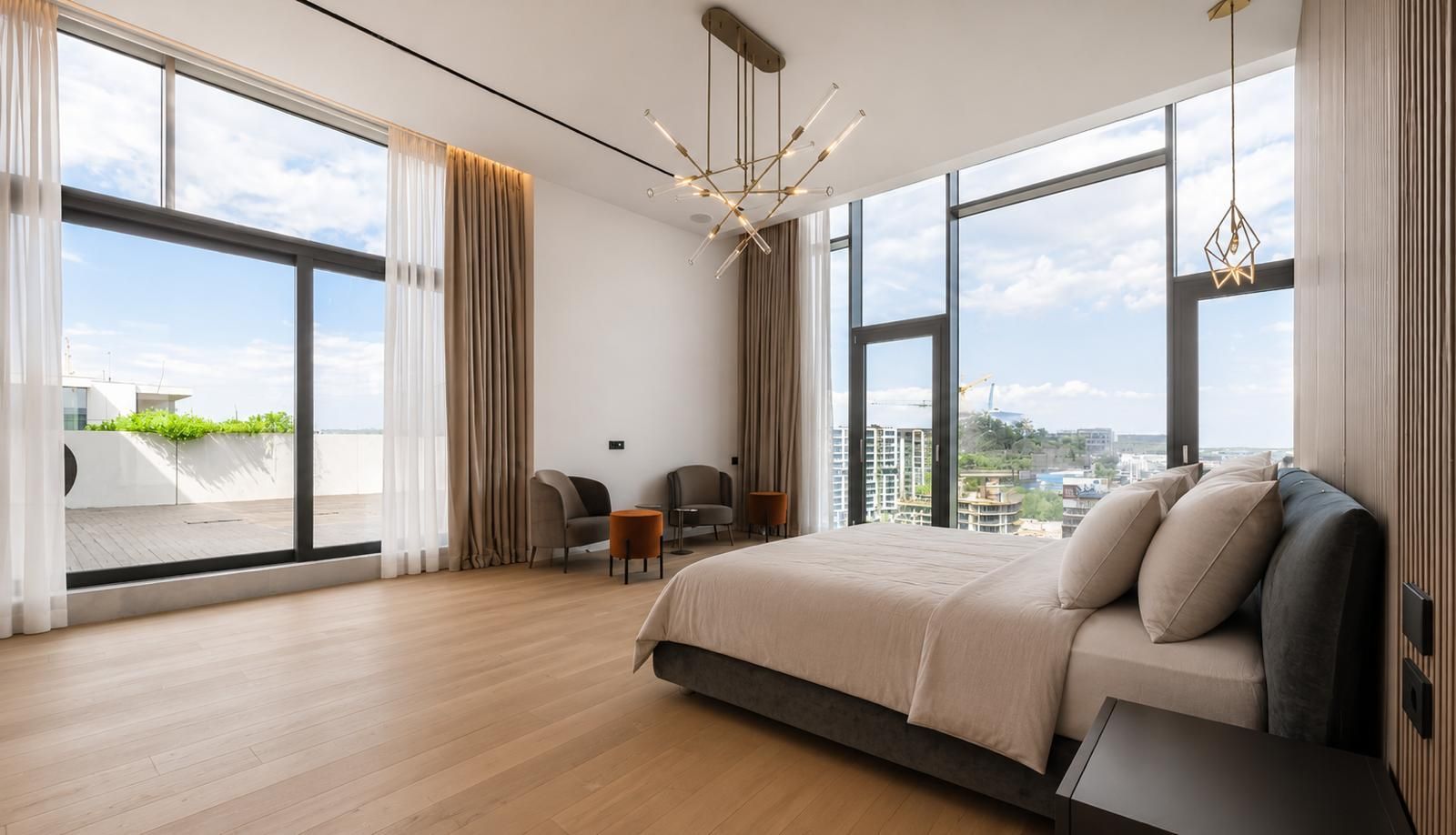 Penthouse exclusivist cu piscină interioară | One Herăstrău Towers - Poză 19