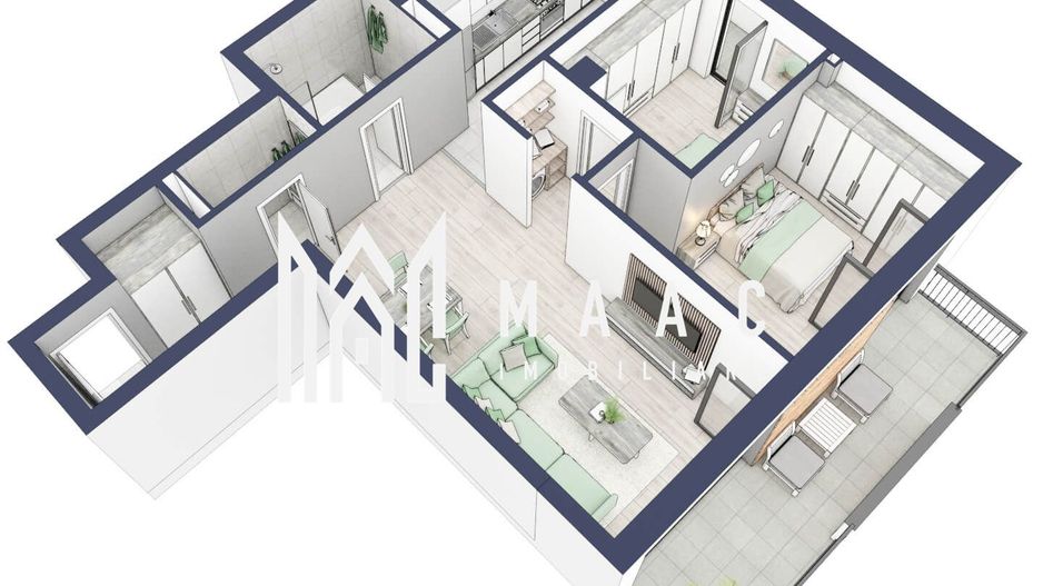 Apartament 3 camere | Balcoane 15.1 mp | Etaj 1 | Turnisor - Poză 4
