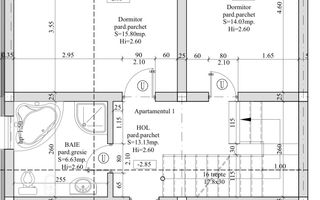 Prima inchiriere | duplex ultrafinisat 130 mp | curte privata 180 mp. - Schiță 13