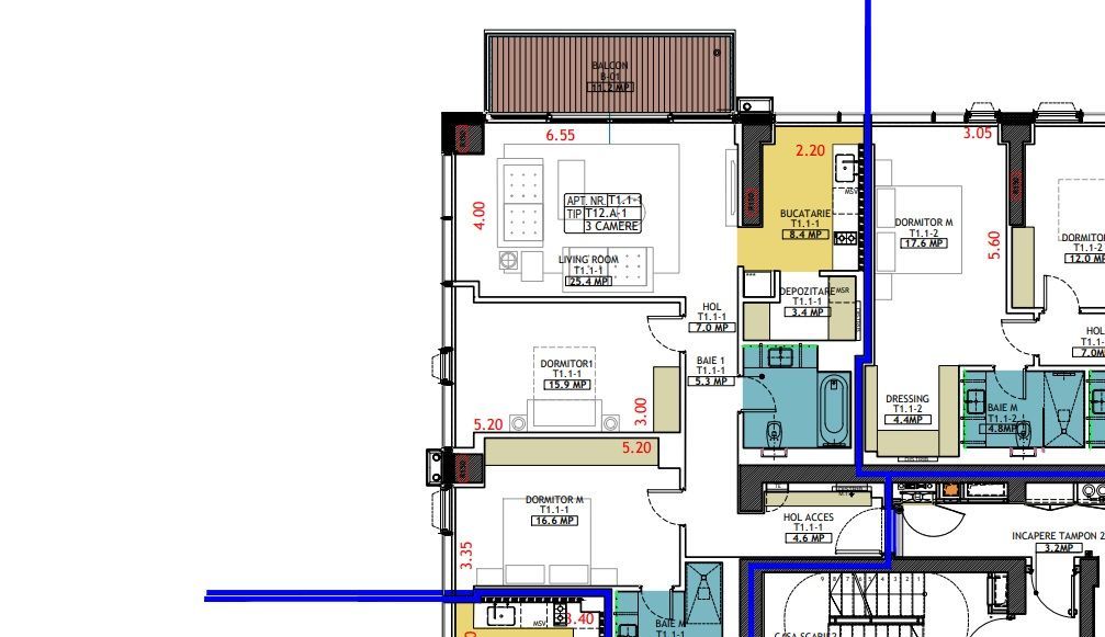 Apartament spatios 3 camere I One Mircea Eliade I Zona Floreasca - Poză 3