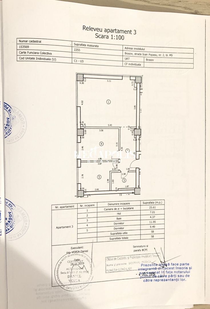 Apartament 3 Camere | 58mp | Boxa | Maurer Residence - Poză 5