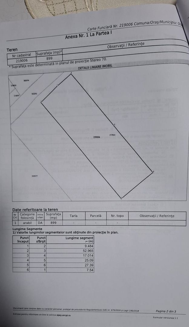 Parcele teren constructie rezidential- Podgoria- pret 78 euro/mp neg - Poză 4