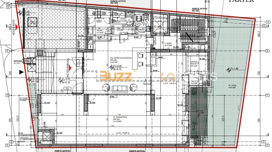 Teren Strada Berzei | Autorizatie | langa Hotel Ibis | - Schiță 5