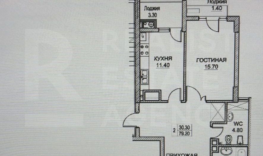 Vânzare, apartament, 2 camere, bd. Dacia, Botanica - Schiță 13
