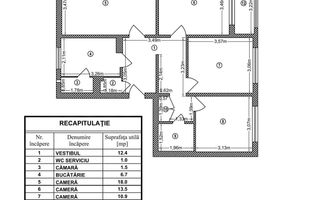 Apartament 4 camere decomandat – Gorjului, Valea Lungă - Poză 1