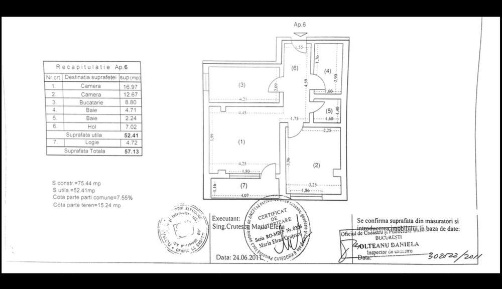 De vanzare| apartament 2 cam| metrou si parc Bazilescu| Bucurestii Noi - Poză 1