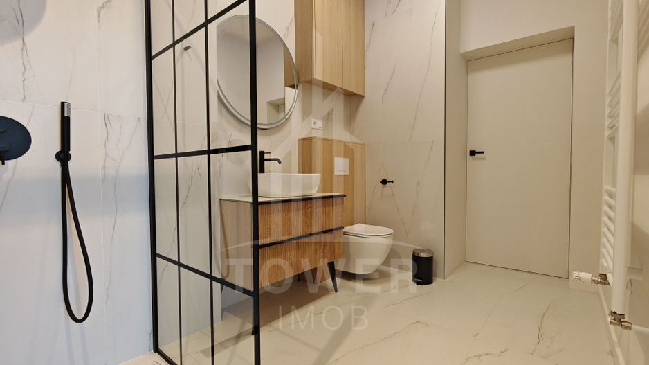 Apartament prima inchiriere cu 3 camere, nou, mobilat lux. - Poză 13