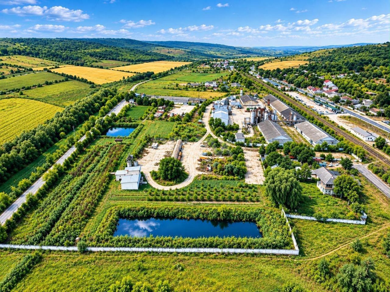 COMPLEX INDUSTRIAL AGROALIMENTAR ȘI LOGISTIC FEROVIAR – BUCOVĂȚ, REPUBLICA MOLDOVA - Poză 3