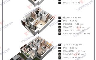 Private Villas Rezervelor Ansamblu Case Direct Dezvoltator Vest Group - Poză 7