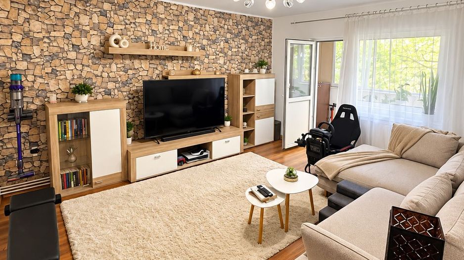 Dambovita | 3 camere | Decomandat | Centrala proprie | 2 bai | 2 balcoane - Poză 1