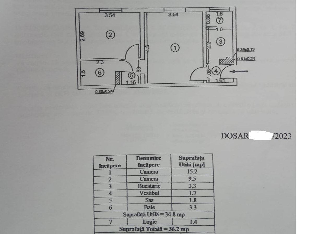 2 camere Brancoveanu - Lamotesti, 1/4, mobilat si utilat, parcare! - Poză 2