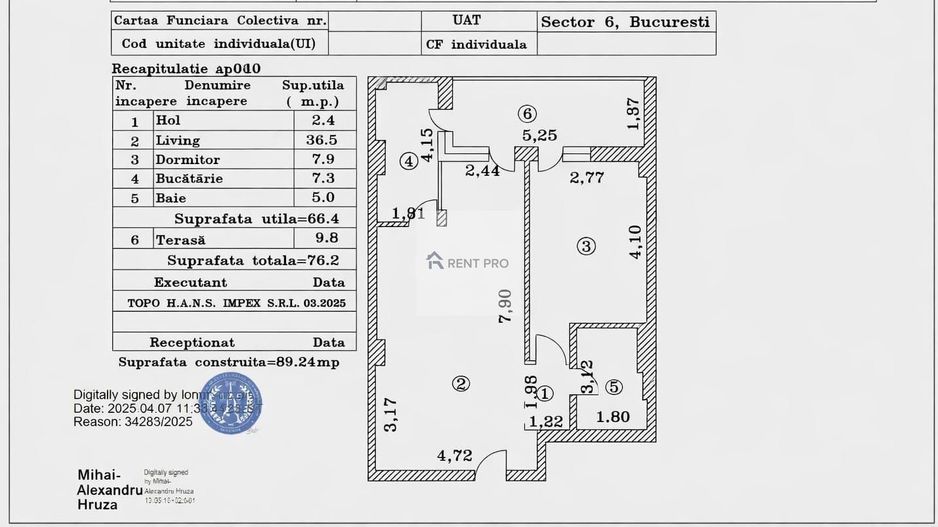 2 Camere Premium 76 mp Smart Lujerului Etaj 6/7 Terasă Mare+Boxa - Poză 6