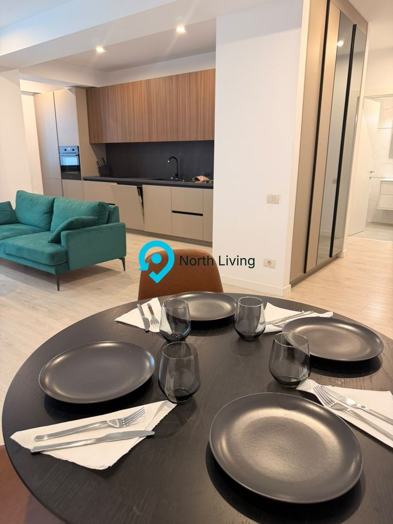 **Apartament modern cu 2 camere | Complet mobilat și utilat | Pipera P - Poză 5