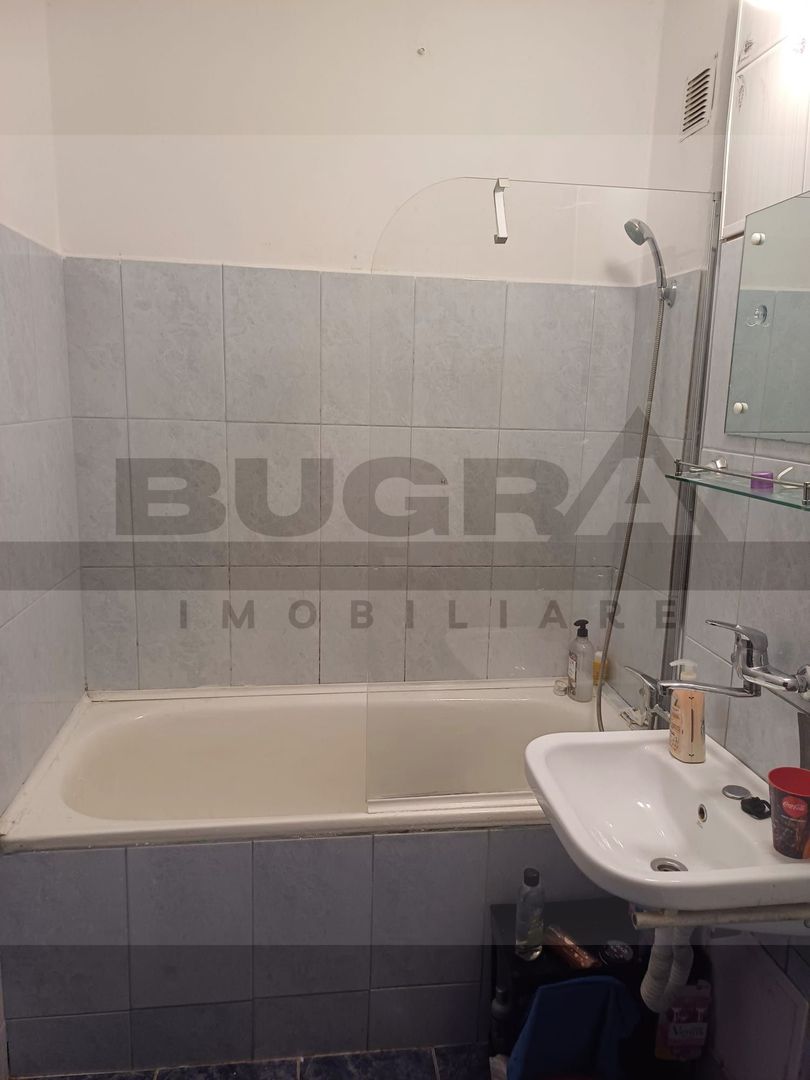 Garsoniera cocheta, 32 mp, etaj intermediar, zona BIG Manastur - Poză 3