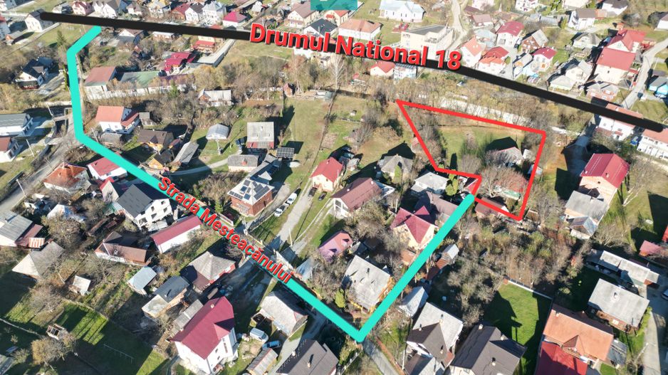 Casă de lemn, cu teren în Borșa - Poză 2