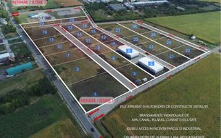 Hala industriala, parc nou industrial, Vest- 528 utili- Teren 1336mp - Poză 6
