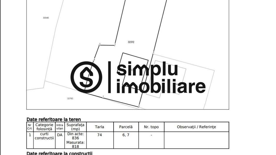 Casa parter Bucovat - Schiță 5