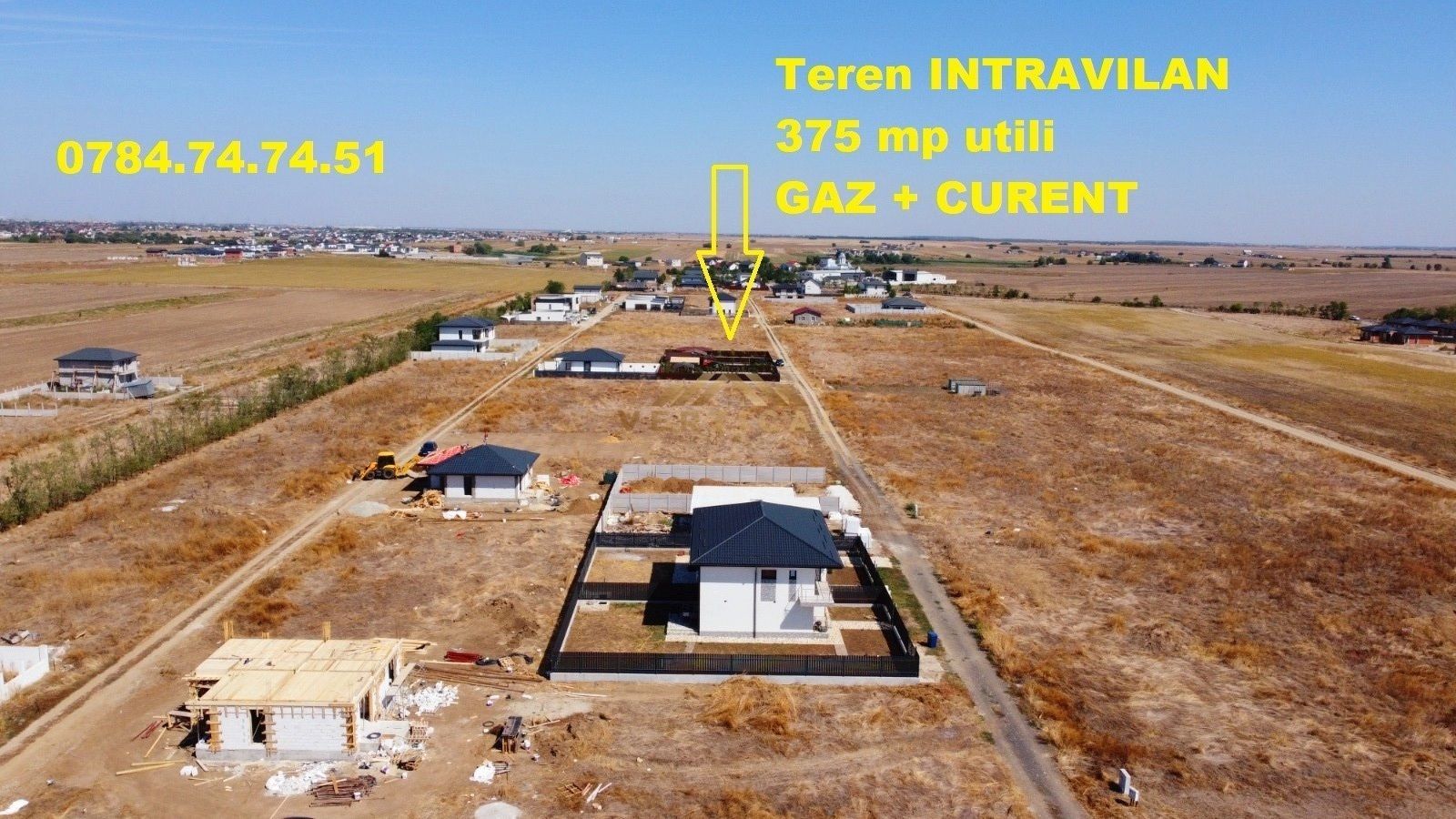 Teren cu utilitati -  comuna Berceni - Poză 2