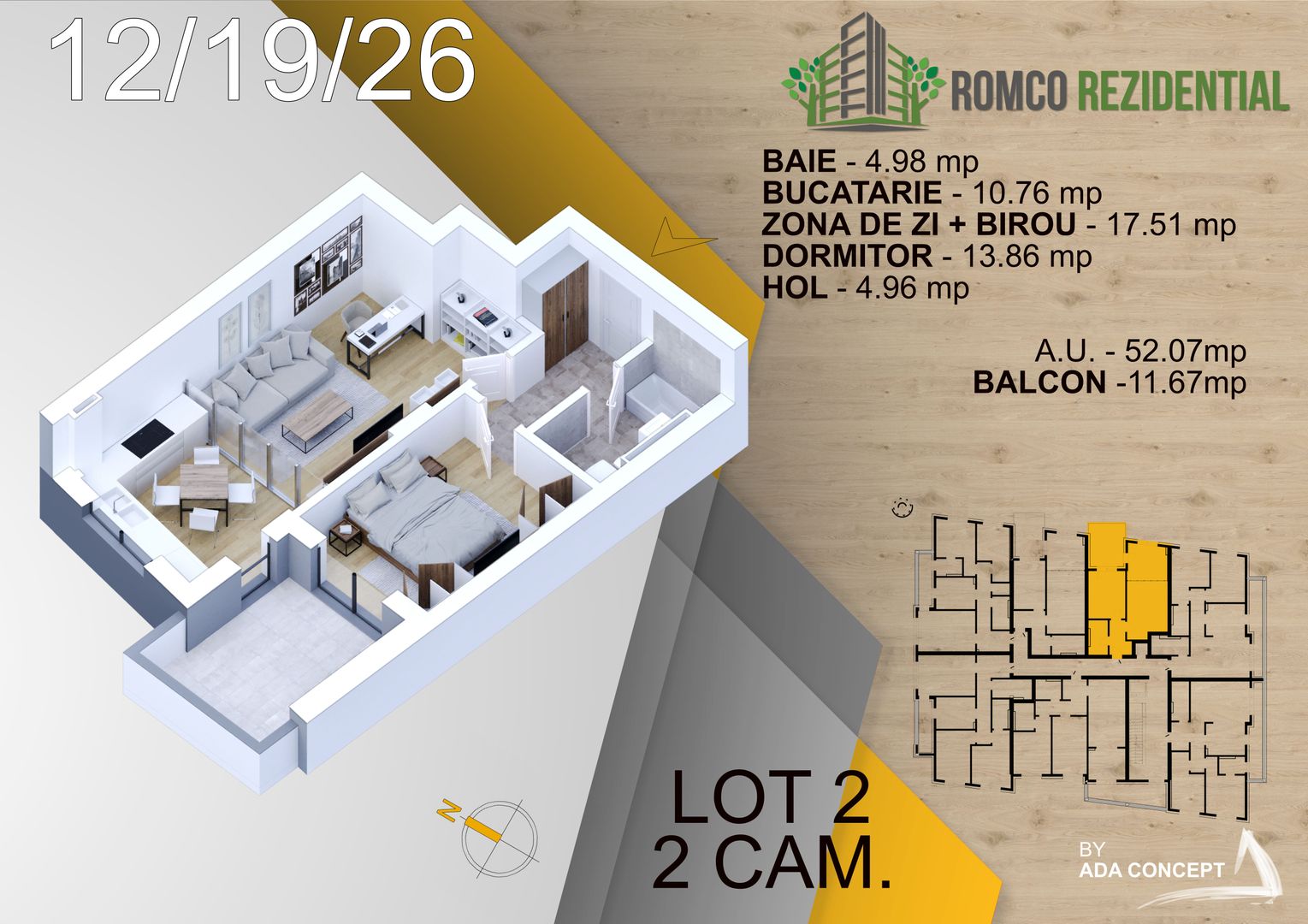 2 camere Titan Pallady panouri solare tehnologie  NovingAIR - Schiță 5