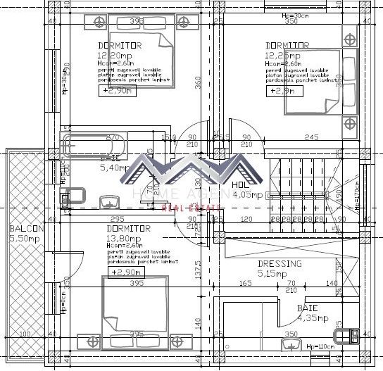 Casă individuală 190 mp | Mansardă locuibilă | Otopeni - Schiță 15