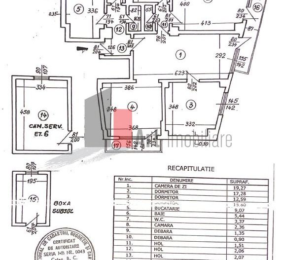 Apartament 4 camere cu centrală - Vasile Lascar - Poză 7
