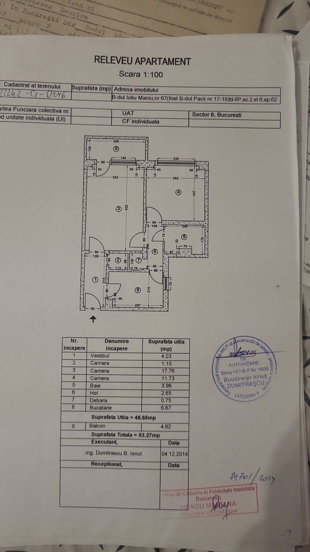 De vanzare Apartament 2 Camere, Gorjului Sector 6 - Poză 18