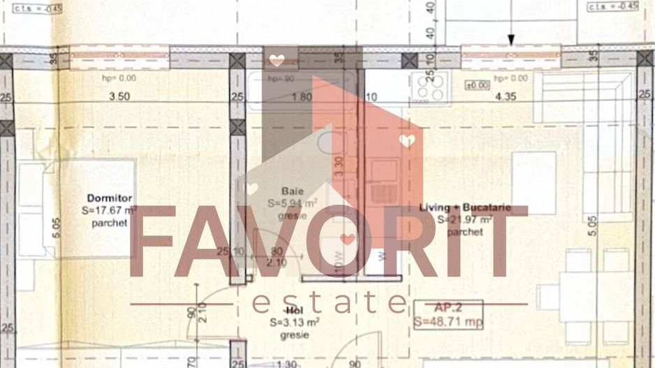 Etaj 2. Finisaje superioare. Pozitie excelenta. - Schiță 10