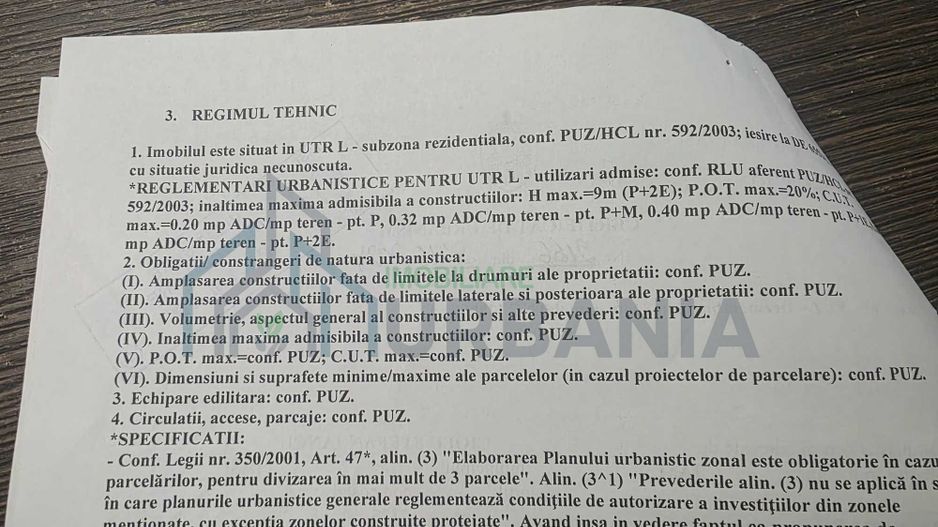 Teren intravilan de vânzare în Iași, zona Bucium – 4 loturi pentru construcții rezidențiale - Poză 2