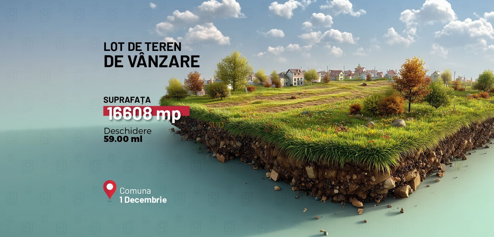Teren intravilan 1 Decembrie Ilfov – 16.608 mp, langa DN5, acces rapid - Poză 1