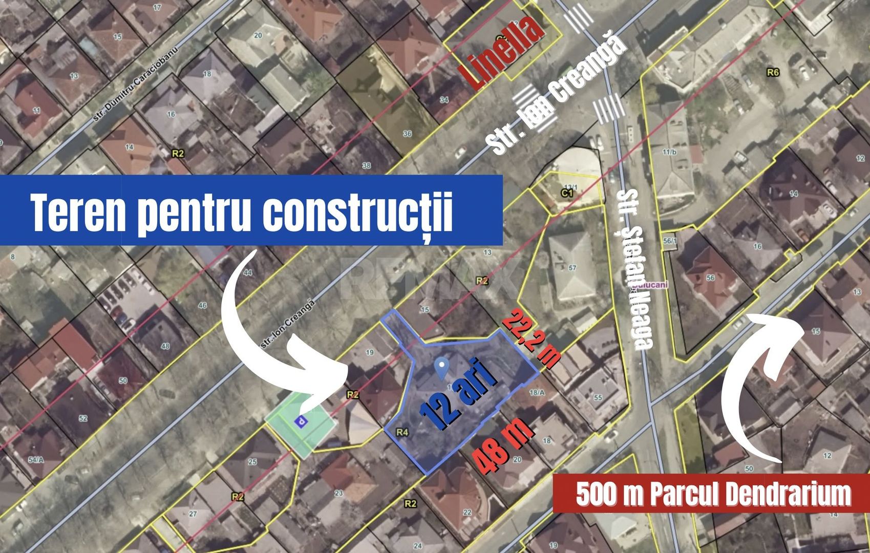 Teren pentru construcție, Str. Ion Creangă, Chișinău - Poză 1