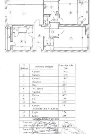 Vanzare Apartament 3 Camere Stradal Fantani Piata Unirii - Poză 7