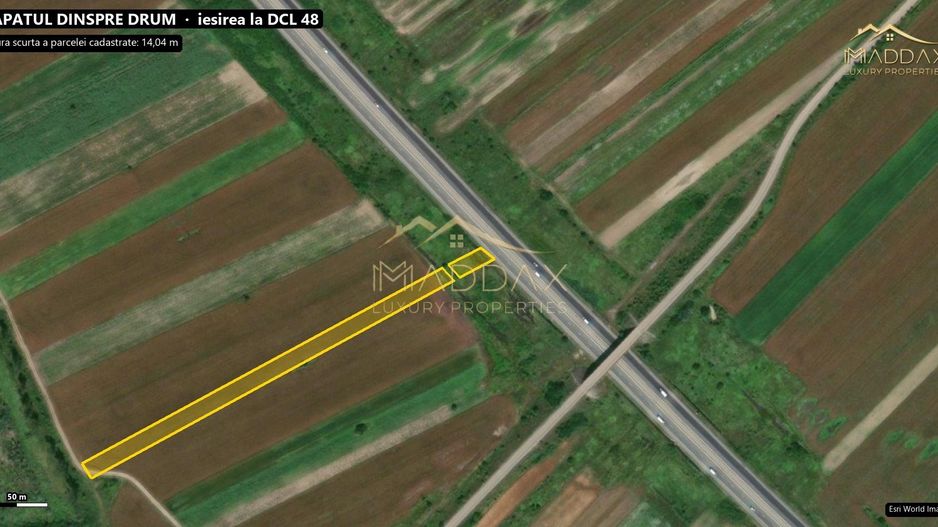 Teren 14.915 mp // PUZ aprobat hotel-motel + depozit // A1 București–Pitești - Poză 2