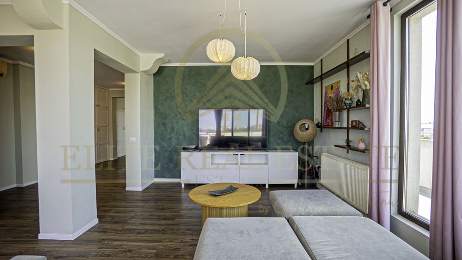 Penthouse 3 camere, 100 mp, Terasa 50 mp, Lift direct in apartament - Poză 3