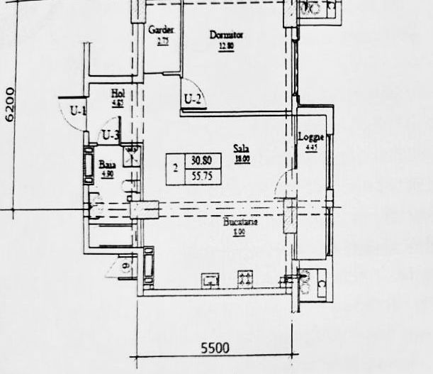 De vânzare apartament 1 cameră NEWTON HOUSE BOTANICA - Poză 9
