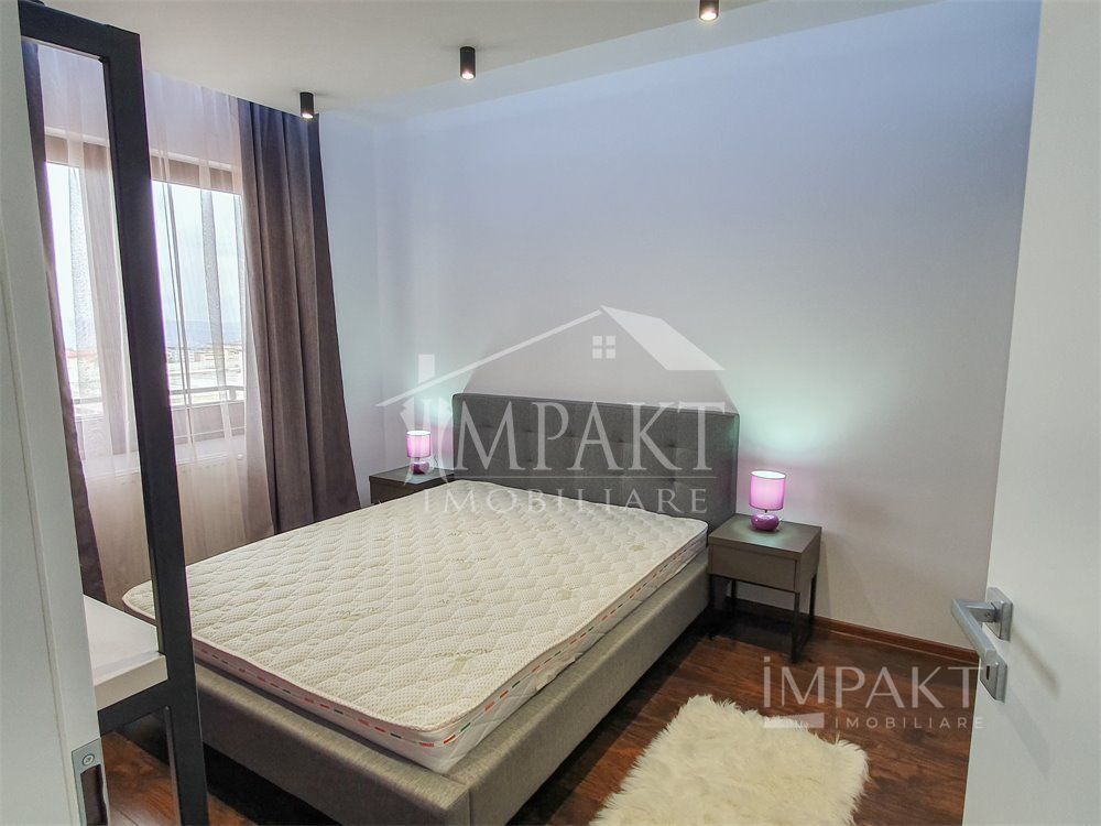 Apartament finisat Lux, complet mobilat si utilat, parcare subterana, cartier Europa. - Poză 6