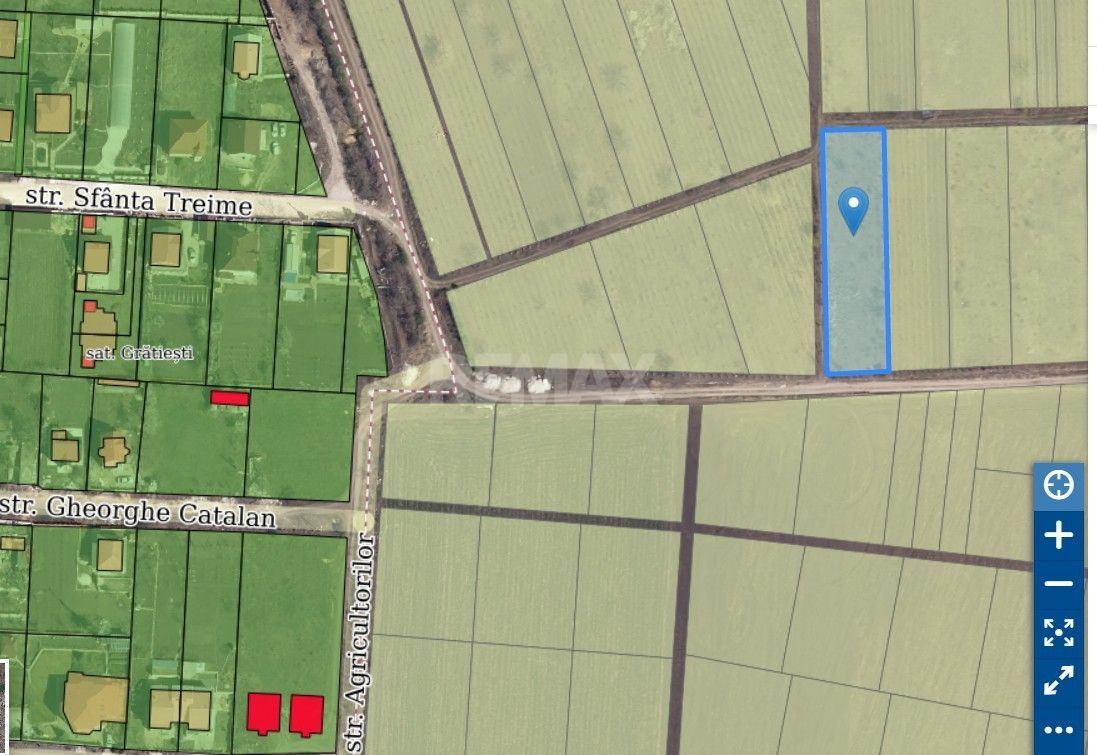 Teren agricol extravilan - 16 ari I Grătiești I 3 fronturi stradale I acces la drum principal - Poză 5