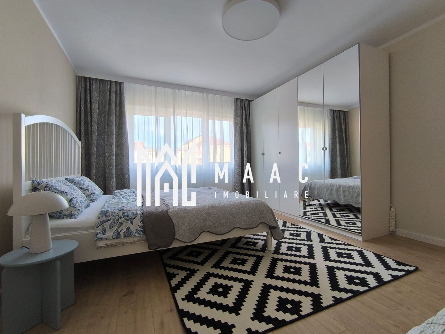 Apartament 2 camere semidecomandat | Ștrand, Sibiu | 70 mp, mobilat - Poză 3