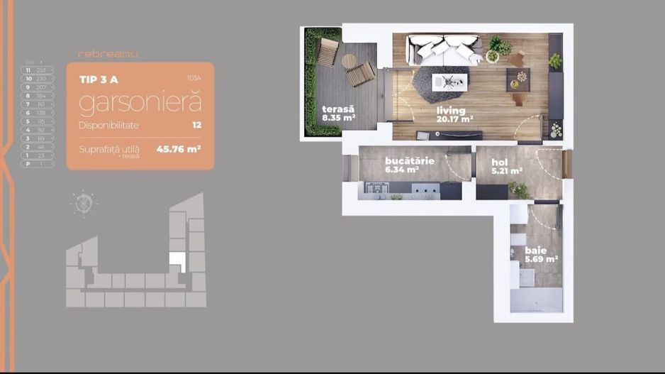 GARSONIERA DECOMANDATA -  PT LOCUIT SAU INVESTITIE.PARCUL TEILOR! - Poză 1