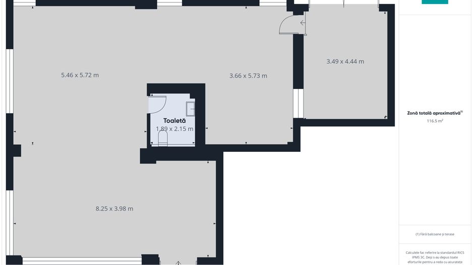 Spațiu comercial nou, 100 mp, vitrine mari, garaj - Poză 8