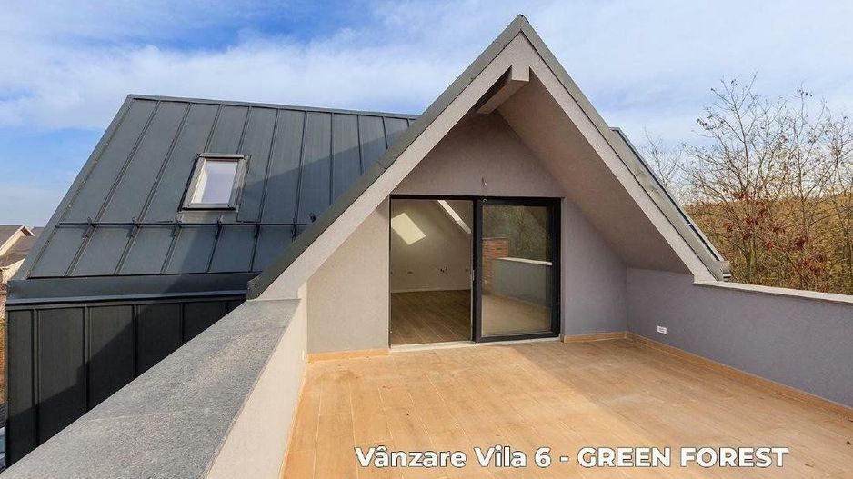 VILA 5 CAMERE | ARHITECTURA SCANDINAVA | CORBEANCA | LANGA PADURE - Poză 10