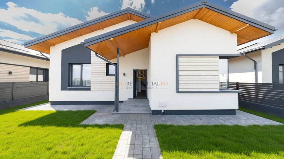 Casa cu 4 camere, Frumusani, panouri solare, pompe caldura - Poză 2